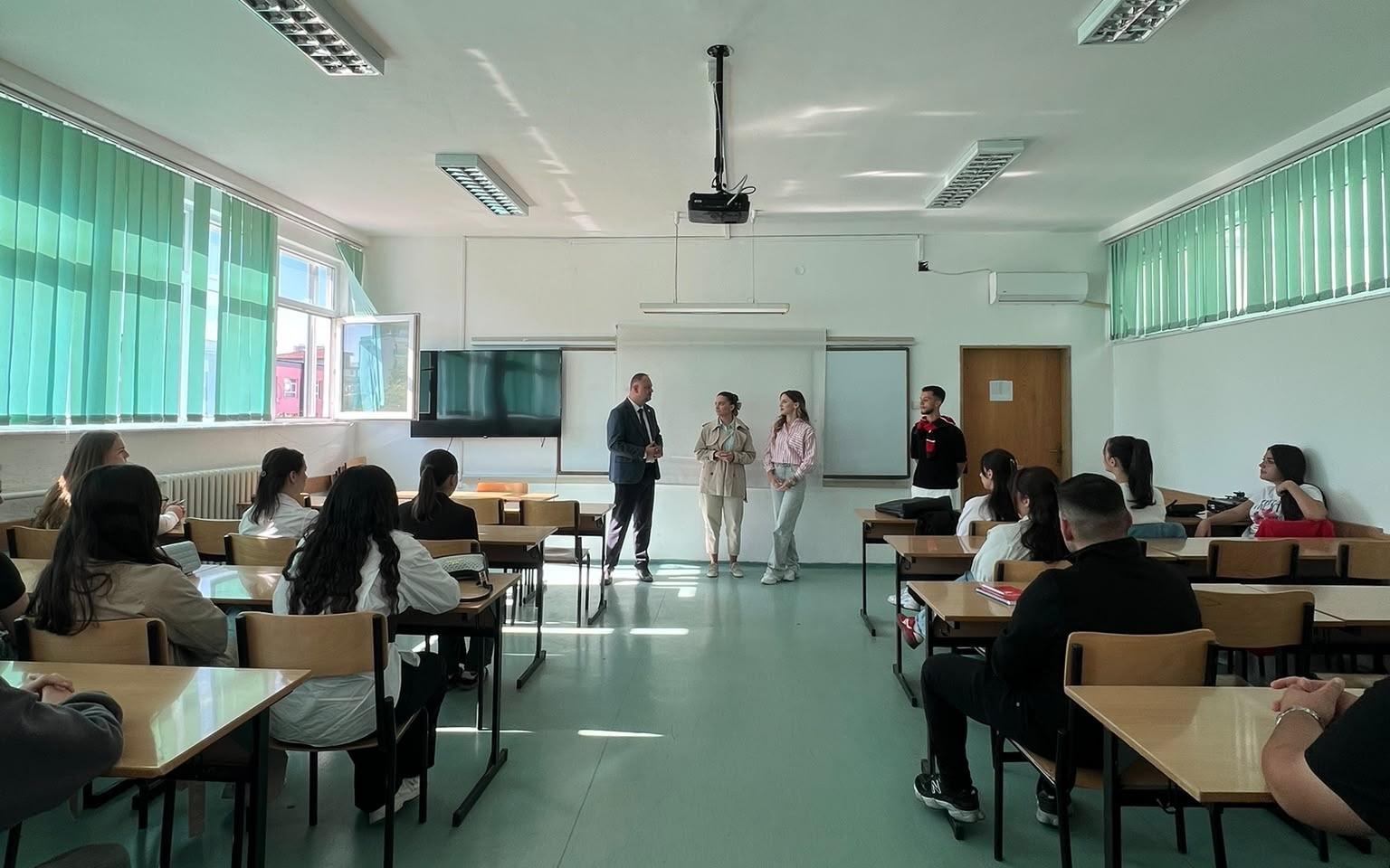 Parlamenti Studentor viziton studentët e drejtimeve të ndryshme