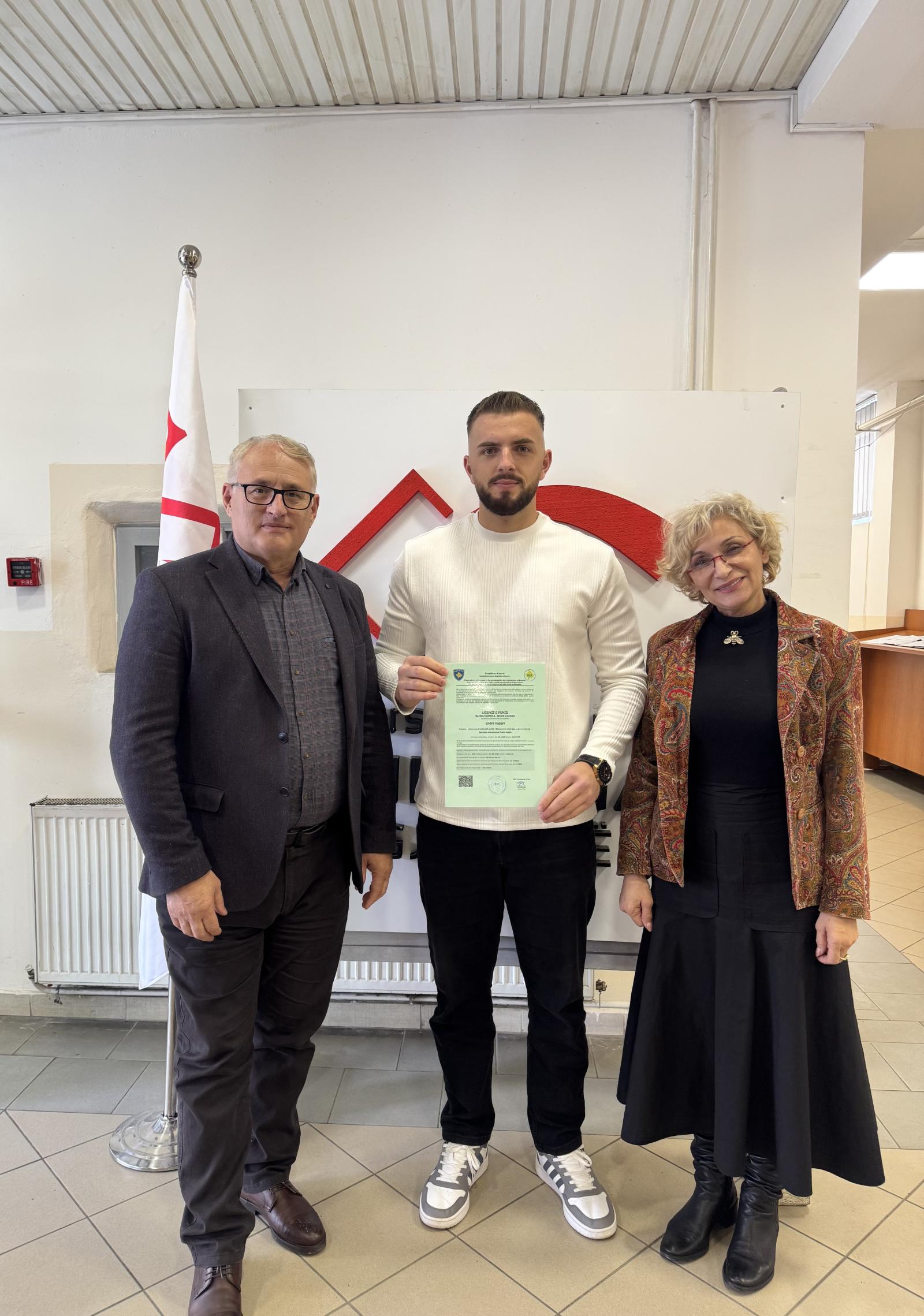 Licencimi i parë në Programin Shëndeti Publik në Gjakovë