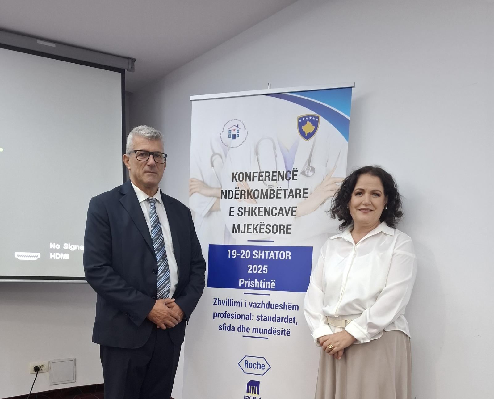 Prof.Asoc.Dr. Faton Hoxha dhe Prof.Asoc.Dr. Antigona Ukëhaxhaj pjesëmarrës në Konferencën Ndërkombëtare të Shkencave Mjekësore