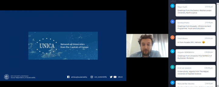The next webinar within the series of EUA webinars is held