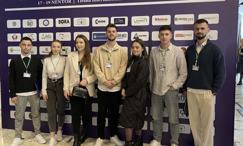 Students of the Faculty of Medicine participated in the ‘’International Congress of the Medical Sciences’’ in Tirana