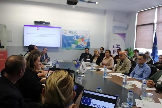 UFAGJ merr pjesë në “Forumin për Erasmus+ dhe Horizon Europe Stakeholders” në IBCM